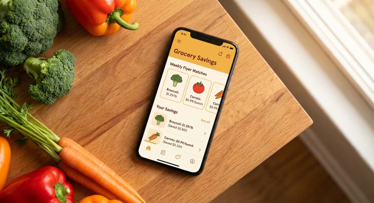 NoshUp pricing and savings on Canadian grocery deals